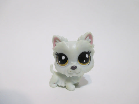 Littlest Pet Shop Cutest Mini Baby Scottie Powder Westyfall 1-120 Authentic Lps JUN5J