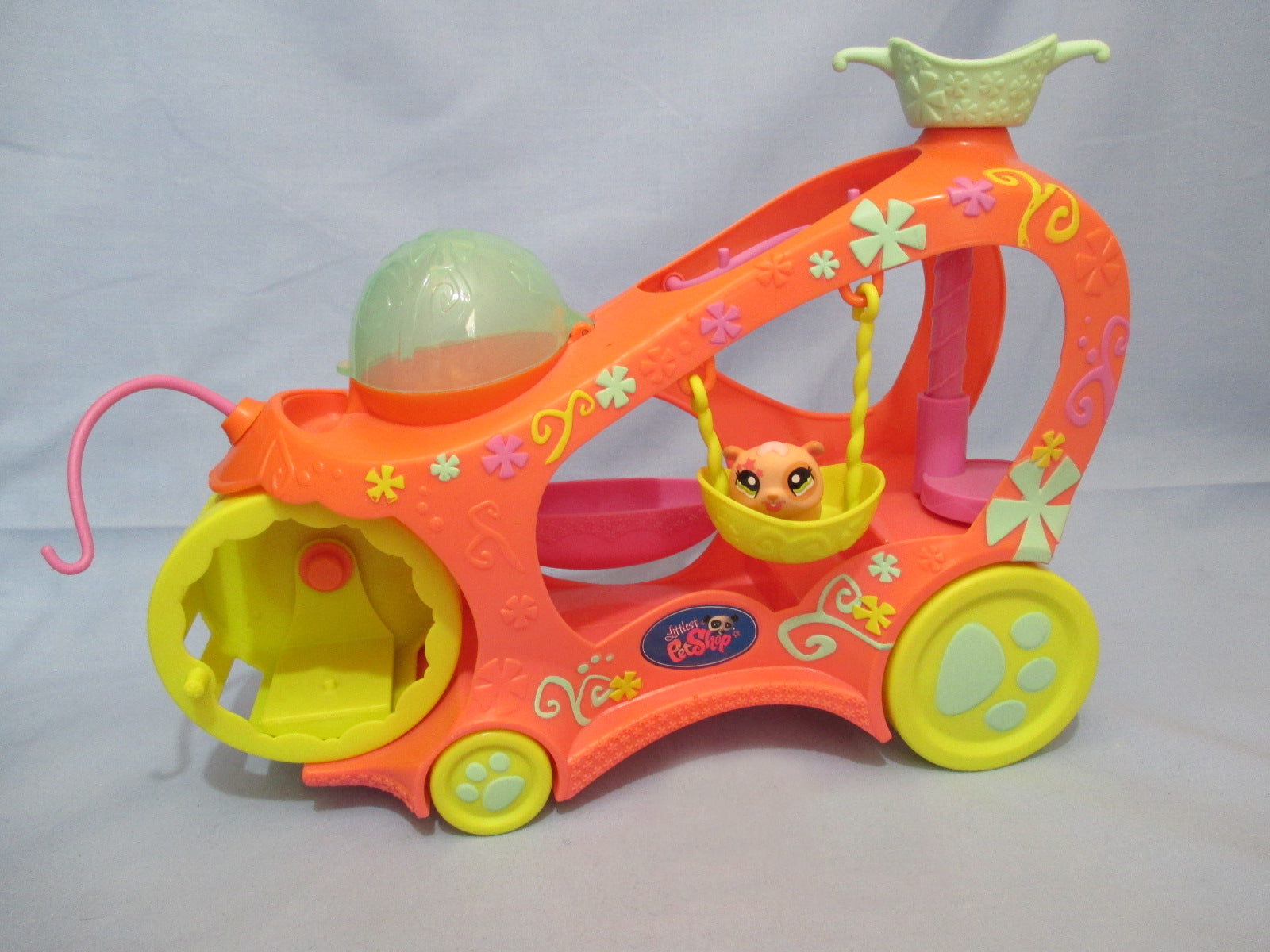 Littlest Pet Shop Car Paw Powered Cruiser Playset w Hamster Set Lps