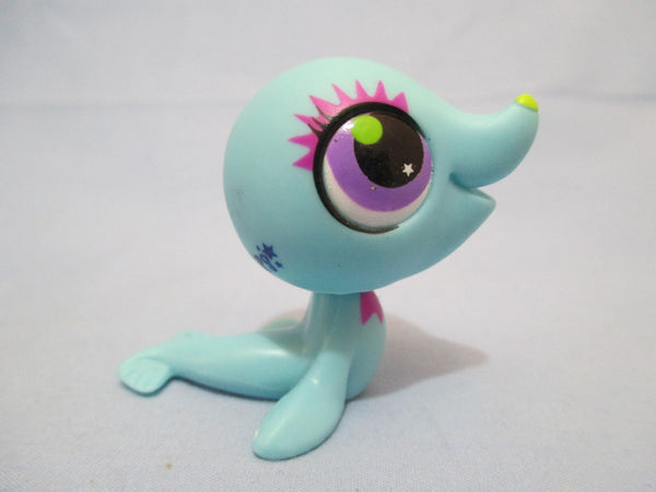 Littlest Pet Shop Seal 2848 Aqua Blue New Edition Authentic Feb9ni