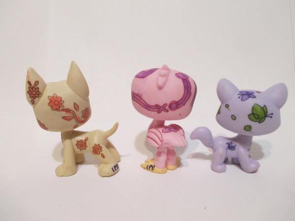 Littlest Pet Shop Deco Pets Set Authentic Lps Exclusive Authentic LPS FEB07J