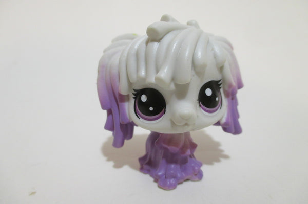 Littlest Pet Shop Puppy Dog Purple Komondor 4-172 Authentic Feb1ni