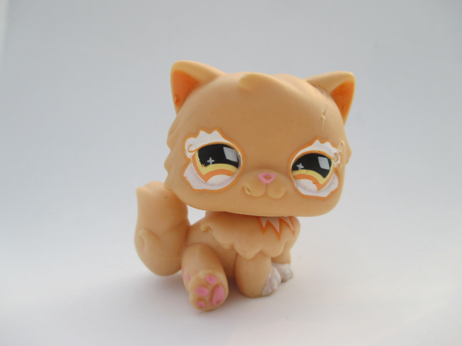 Littlest Pet Shop Cat Kitty Persian Diamond Eyes 490 Authentic Lps ...