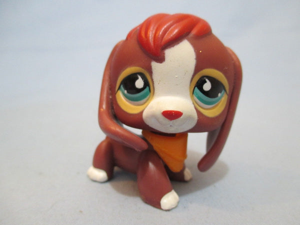 LIKE NEW Littlest Pet Shop Dog Beagle 849 w Original Accessory Lps Authentic Nov30npoHG