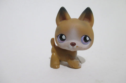 Littlest Pet Shop Dog German Shepherd 112 Authentic Lps APR19J