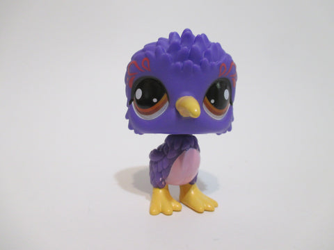 LIKE NEW Littlest Pet Shop G7 Gen 7 Kiwi Bird 22 w/ Card Accessory Authentic LPS Feb9ni