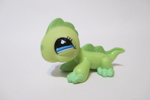 LIKE NEW Littlest Pet Shop Iguana 850 Authentic Lps Mar04ni