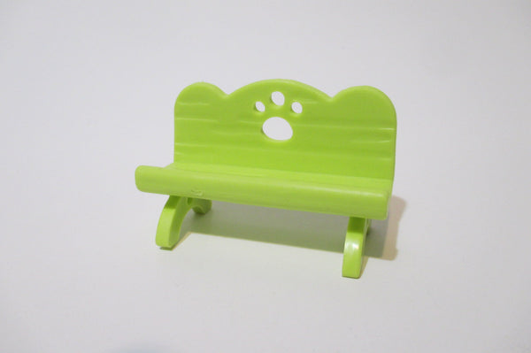 Littlest Pet Shop Dark Pink Park Bench Chair Accessory Nov27ni