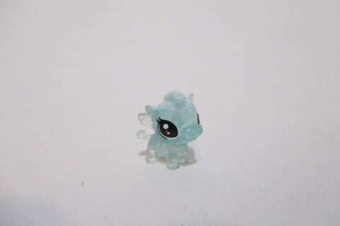 Littlest Pet Shop Rare Mini Cutest Baby Frosted Blue Cow Authentic Lps NOV19J
