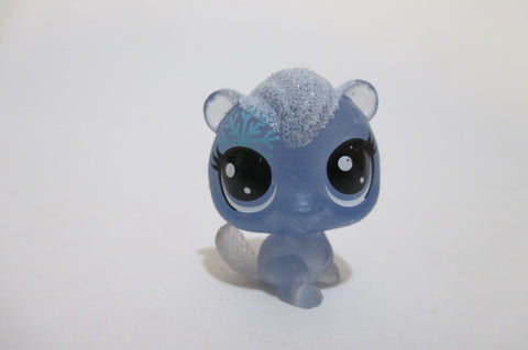 Littlest Pet Shop Mini Cutest Frosted Wonderland Beaver Authentic Lps Dec10n