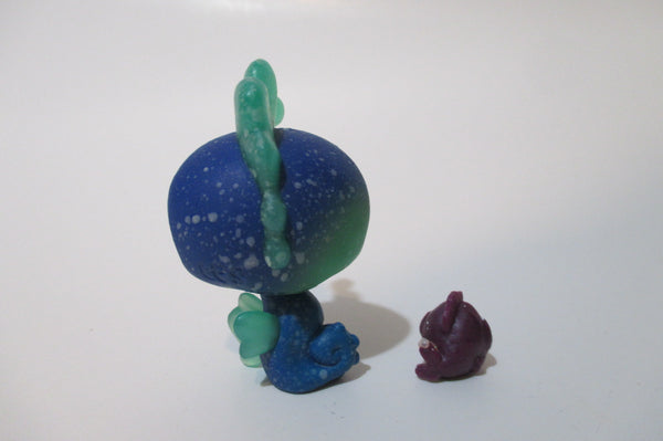 Littlest Pet Shop Cosmic Pounce Mommy Baby Seahorse Pegasus Seacolt Authentic Lps FEB15J