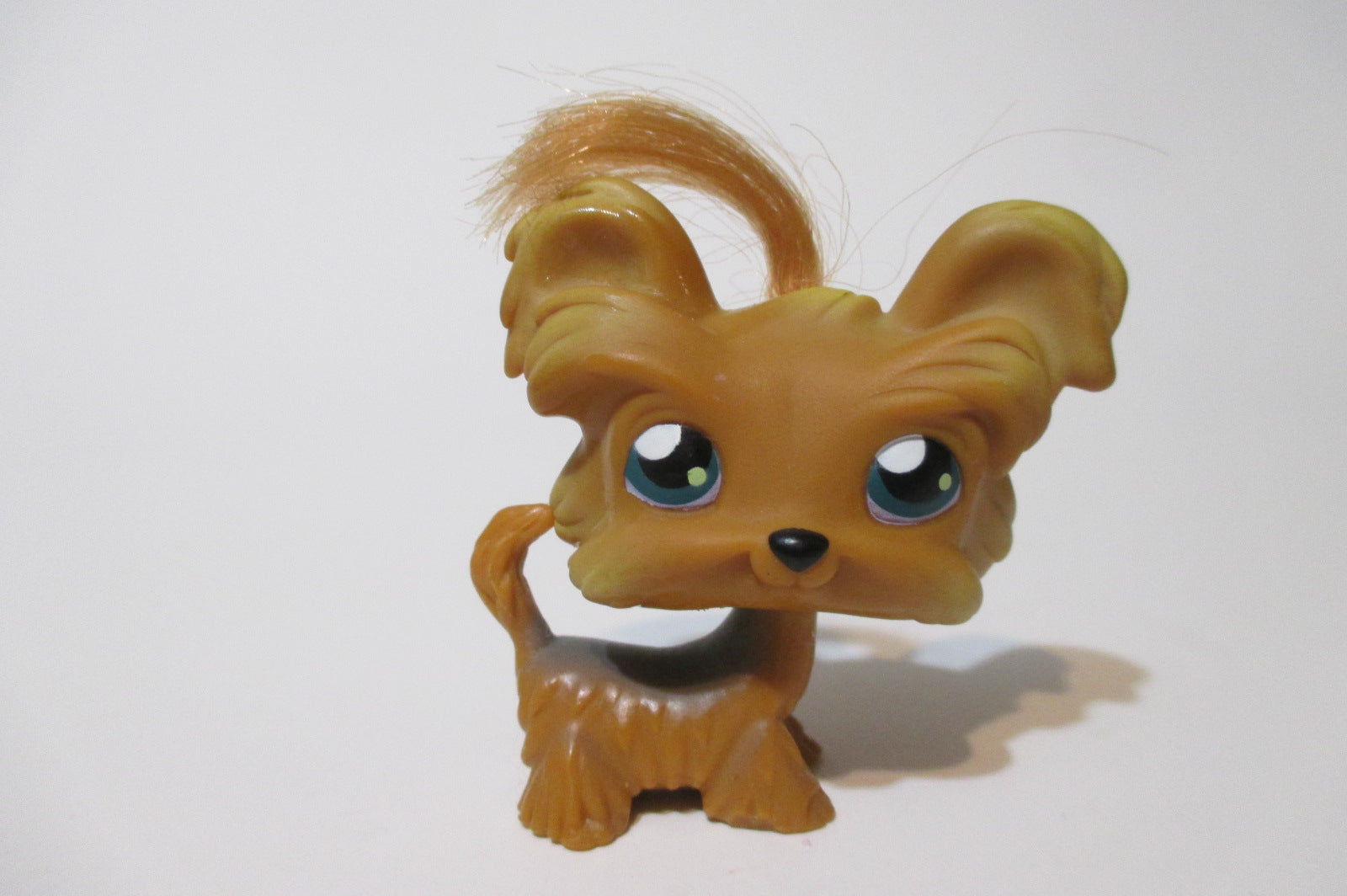 Littlest Pet Shop Brown Dog Shih Tzu Yorkie 6 Authentic NO11JPO34
