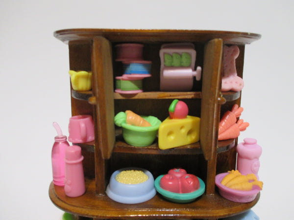 Littlest Pet Shop Random Lot of 4 Kitchen Food Dishes Accessory Set Authentic LPS SEE VIDEO