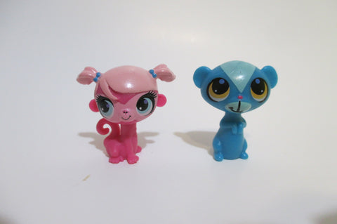 LIKE NEW Littlest Pet Shop Lot of 2 Babies Minka Mark 3616 & Sunil Nevla 3351 Set Authentic Lps Nov6ni