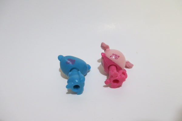 LIKE NEW Littlest Pet Shop Lot of 2 Babies Minka Mark 3616 & Sunil Nevla 3351 Set Authentic Lps Nov6ni