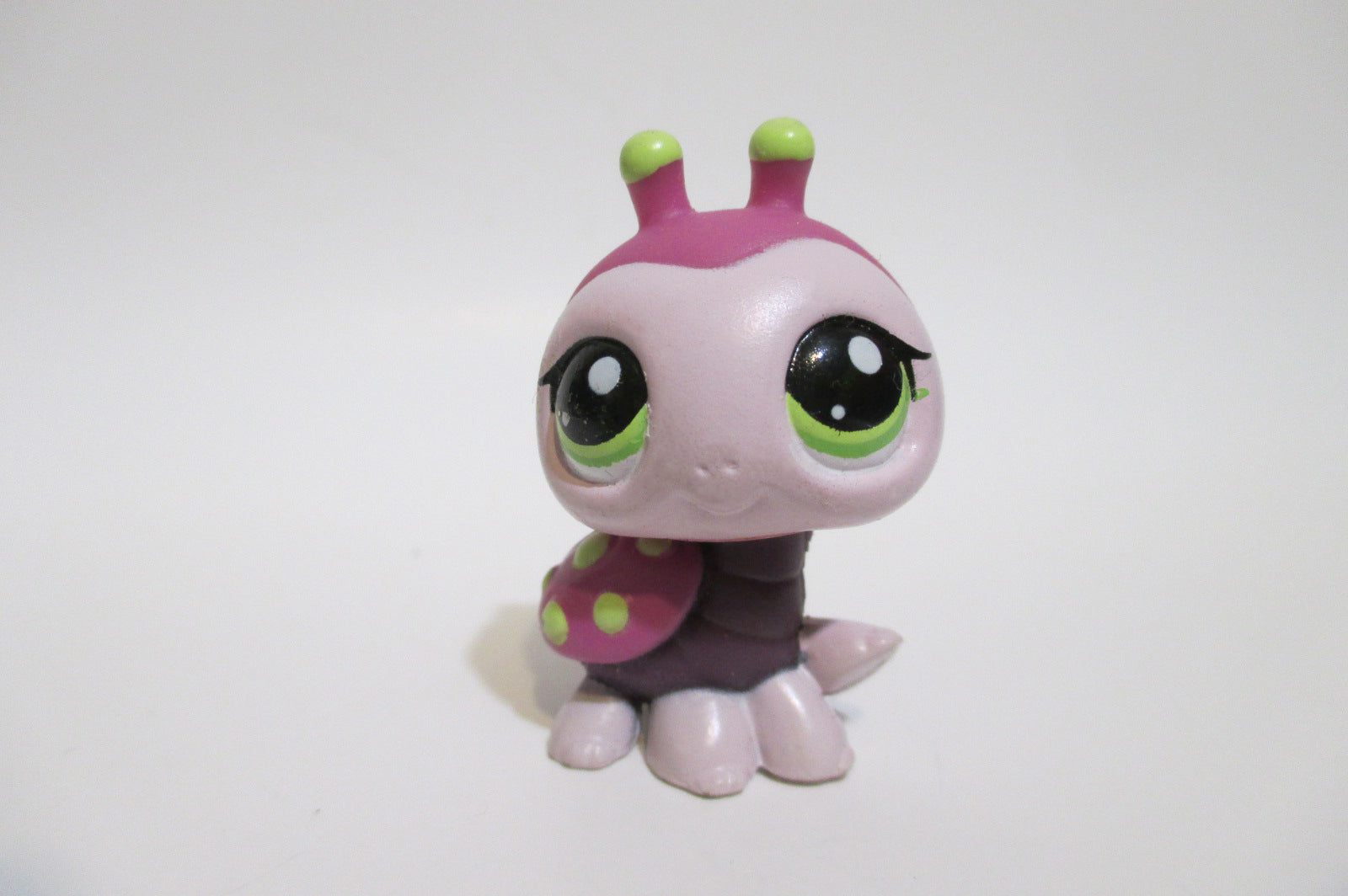 LIKE NEW Littlest Pet Shop Rare Pink Green Ladybug 1873 Authentic Lps ...