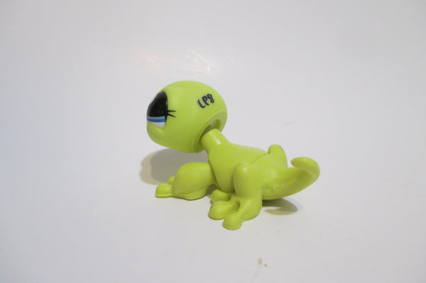 LIKE NEW Littlest Pet Shop Green Gecko Lizard 2601 Authentic Lps AIK Nov14ni