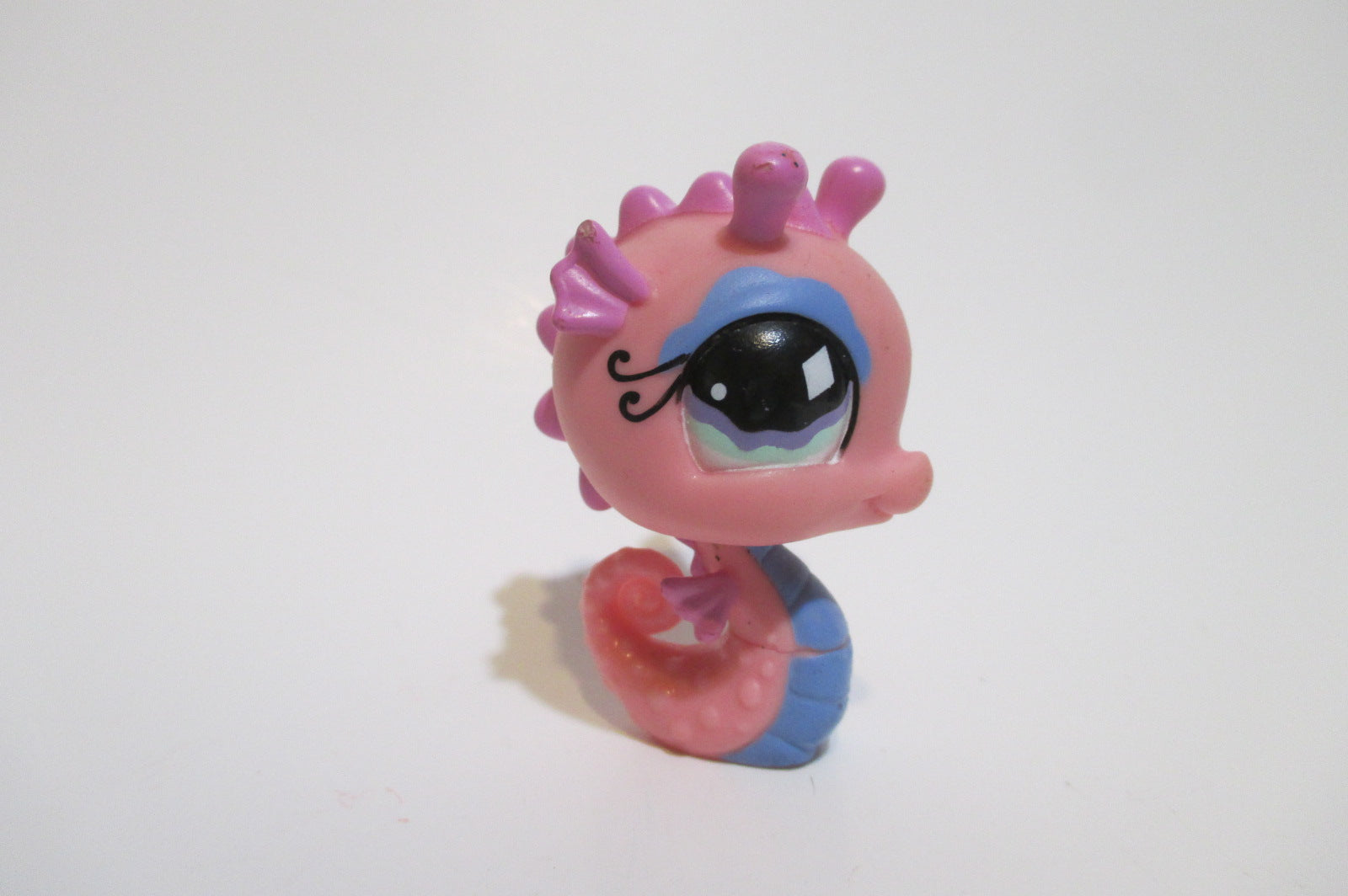 LIKE NEW Littlest Pet Shop Rare Seahorse Diamond Eyes 711 Authentic LPS ...