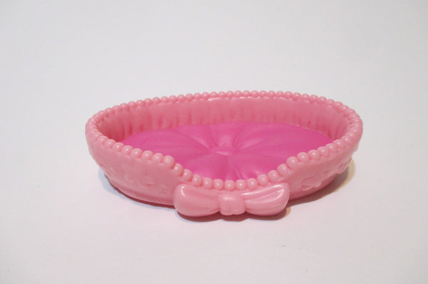 Littlest Pet Shop Pink Bed Basket Rare Accessory Rare Lps Dec16ni