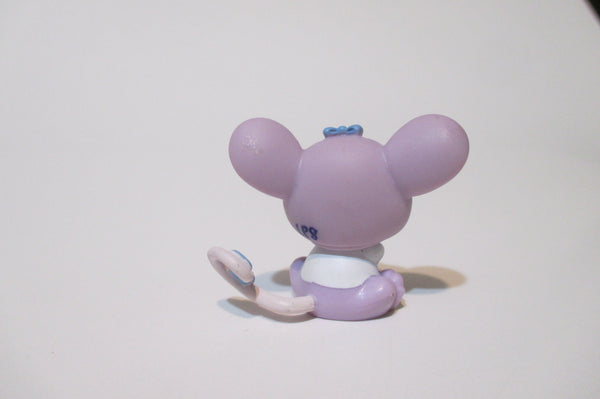 LIKE NEW Littlest Pet Shop Rare Purple Mouse Rat 1698 Authentic AIK Nov30npoHG