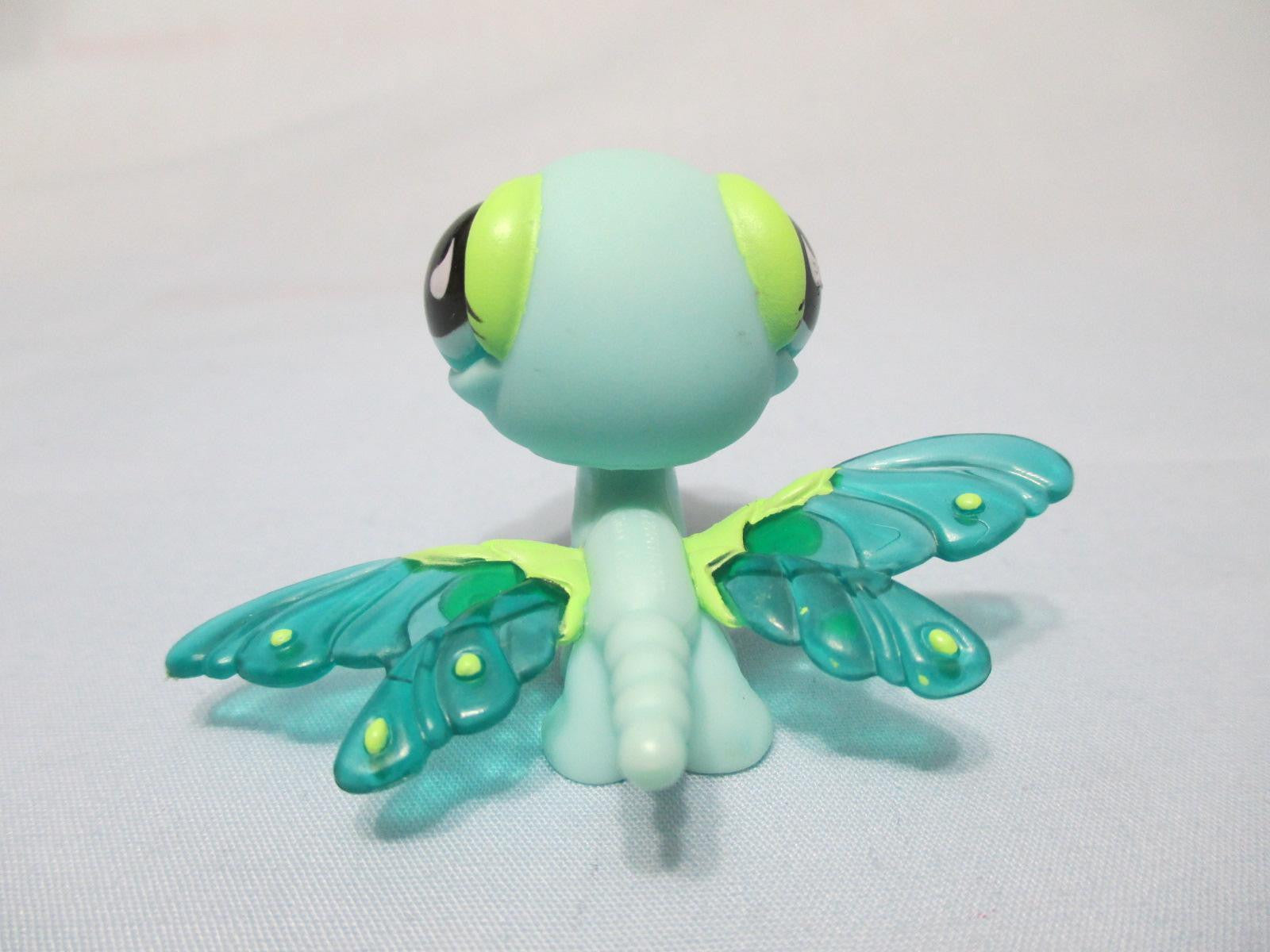 Littlest Pet Shop Dragonfly Teal Green 715 Authentic Lps OCT02