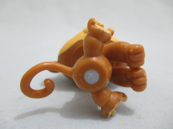 Littlest Pet Shop Tan Monkey Baby Gorilla 216 w/ Pink Bow Authentic Lps  Blemished As Shown Dec1n