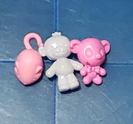 Littlest Pet Shop Lot of Different Teddy Bear Monkey Mouse Accessories Set Authentic Oct18ni