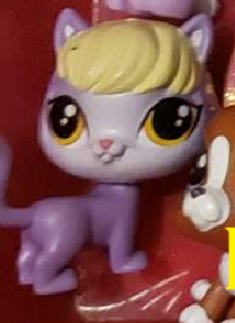 Littlest Pet Shop Delilah Barnsley 224 Cat Authentic Nov26ni