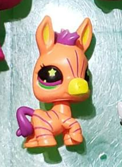 LIKE NEW Littlest Pet Shop G7 Gen 7 Zebra 283 Authentic LPS Dec8n