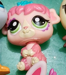 LIKE NEW Littlest Pet Shop Gen 7 G7 Guinea Pig 136 Authentic LPS Dec16ni