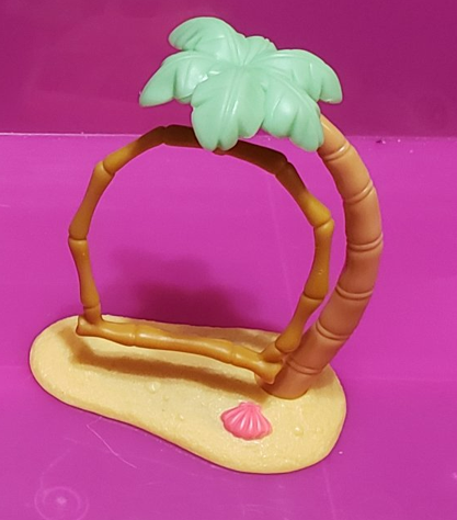 Littlest Pet Shop Palm Tree Beach w/ Swing Accessory Authentic LPS Jan22ni