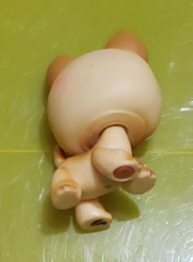 Littlest Pet Shop LPS 212 Tan & Brown German Shepherd Dog Blue Eyes Authentic Dec30ni