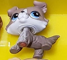 Littlest Pet Shop Dog Collie 67 Blue Dot Eyes Authentic Lps Main 5 JAN06J