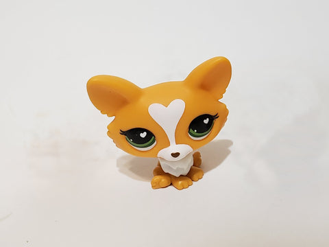 LIKE NEW Littlest Pet Shop Gen 7 G7 Welsh Corgi Dog 202 Authentic Lps SEE VIDEO Dec8n