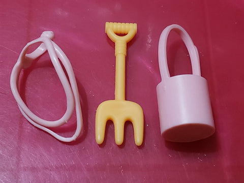 Littlest Pet Shop Lot of 3 Farm Barn Accessory Authentic MAY6J
