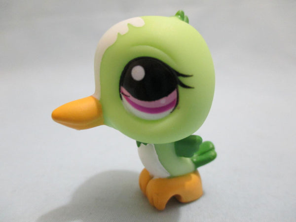 Littlest Pet Shop Green Bird Hummingbird 1127 Set Authentic Lps FEB22J