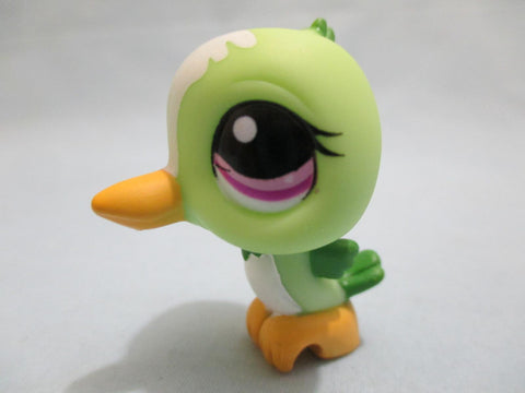 Littlest Pet Shop Green Bird Hummingbird 1127 Set Authentic Lps FEB22J