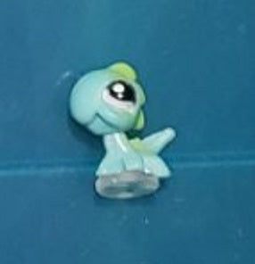 LIKE NEW Littlest Pet Shop Teeniest Tiniest Iguana Authentic Lps DEC08J