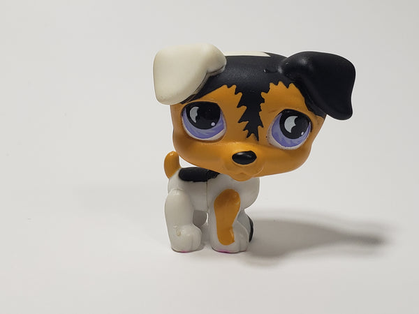 Littlest Pet Shop Jack Russell 803 Puppy Dog Lps Authentic Blemished DEC22J