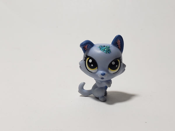 LIKE NEW Littlest Pet Shop Mini Baby Kitten Cat Nura Pawsdale Authentic LPS Jan22ni