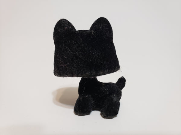 Littlest Pet Shop 315 Fuzzy Black Scottie Puppy Dog Authentic Lps Mar5ni