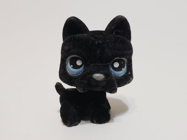 Littlest Pet Shop 315 Fuzzy Black Scottie Puppy Dog Authentic Lps Mar5ni