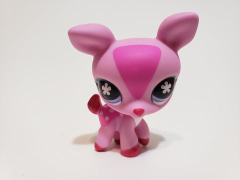 Littlest Pet Shop G7 Gen 7 Deer #125 with Headband Accessory Authentic FEB09J