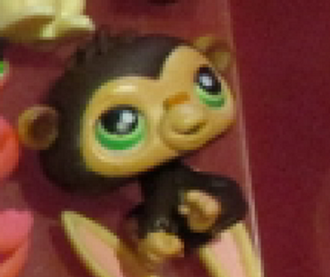 Littlest Pet Shop Brown Monkey Chimpanzee 223 Authentic Lps APR20J