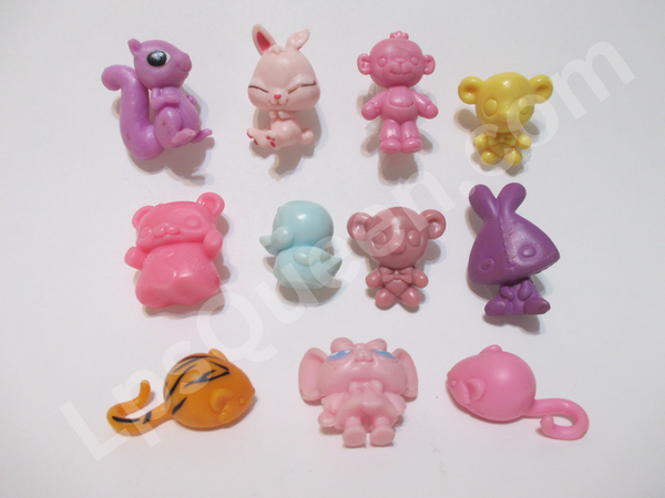 Littlest Pet Shop Random Lot of 3 Teddy Bear Variety LPS Pet's Mascots Accessory Authentic LPS SEE VIDEO