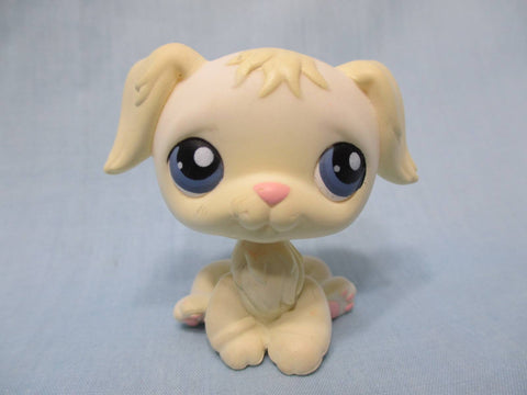 Littlest Pet Shop White Golden Retriever 436 Puppy Dog Authentic Lps FEB11J