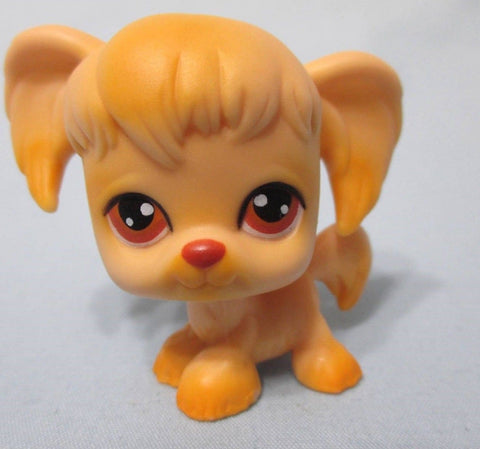 Littlest Pet Shop Dog Baby Cocker Spaniel 26 Tan Brown Authentic MAY13J