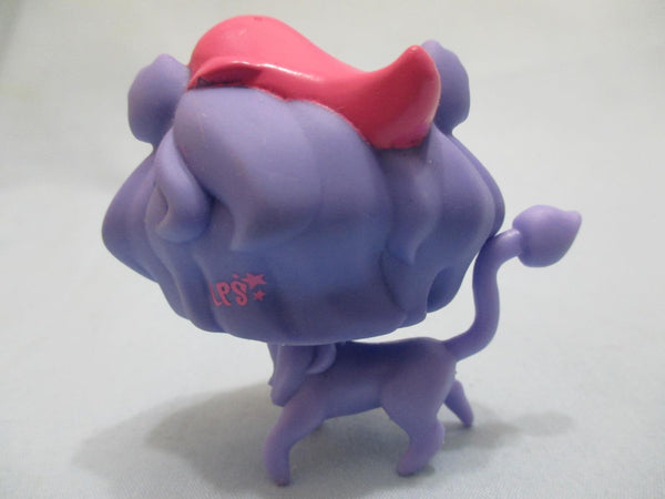 Littlest Pet Shop Lion Circus Purple Pink Spotlight 2842 Authentic LPS Feb13na