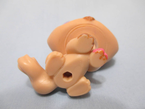 LIKE NEW Littlest Pet Shop Cat Crouching Beige Tan 1584 Authentic Lps DEC08J