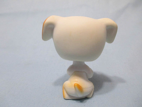 Littlest Pet Shop Jack Russell Dog Puppy 40 Brown Eyes Authentic LPS Mar1ni