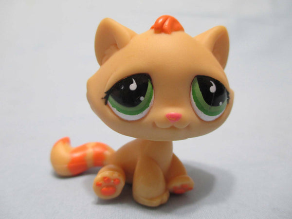 LIKE NEW LITTLEST PET SHOP TABBY KITTY CAT Tear Eyes 706 Authentic LPS DEC10J